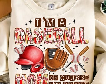 Funny Baseball Mom PNG, Baseball Png, Glitter Baseball Shirt Design, Sublimation Design, Digital Download, Retro Baseball Mama Png,