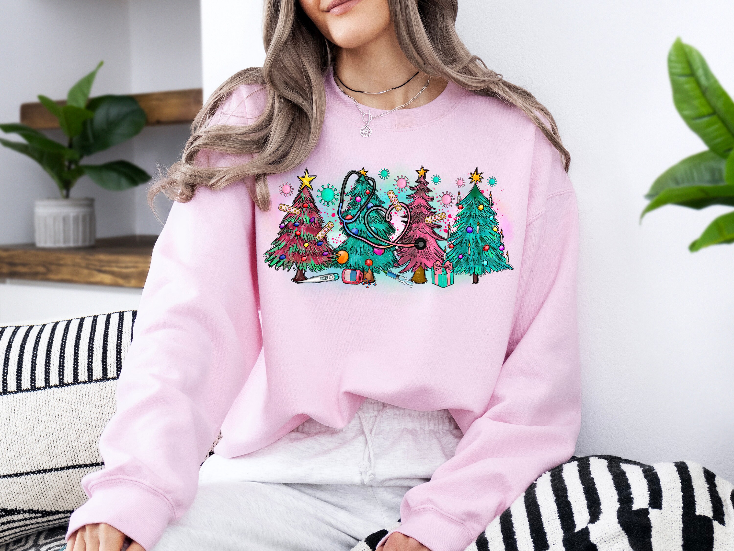 Christmas Tree Rnp Merry Christmas Nurse Trees Png Sublimation Design, Nurse Life Clipart ...