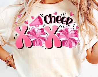 Cheer Xoxo Valentines Day PNG, Cheer lover png, Cheer is my valentine png, valentine png, Sublimation Design, xoxo png, cheer xoxo png