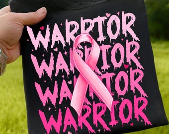 Warrior Png,Breast Cancer Awareness PNG,Pink Ribbon PNG,Cancer Support PNG,Breast Cancer Warrior Design,Strong Woman Png,Fight Cancer Png