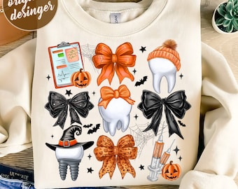 Coquette Halloween png,Dentist png,dental assistant halloween png,dental assistant Stuff,Dental life,Dental png,Teeth halloween,Trending png