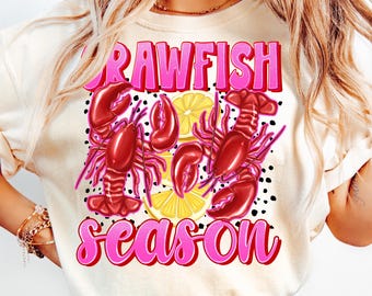 Crawfish Season Png, Crawfish Png, Crawfish Boil PNG, Faux Sequin Crawfish Png, Trending Crawfish png, Digital png file, Sublimation Design
