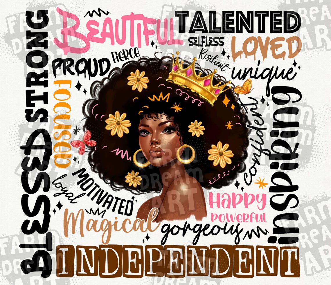 God Says You Are Png Sublimation, Black Women Png, Christian Png, Afro ...