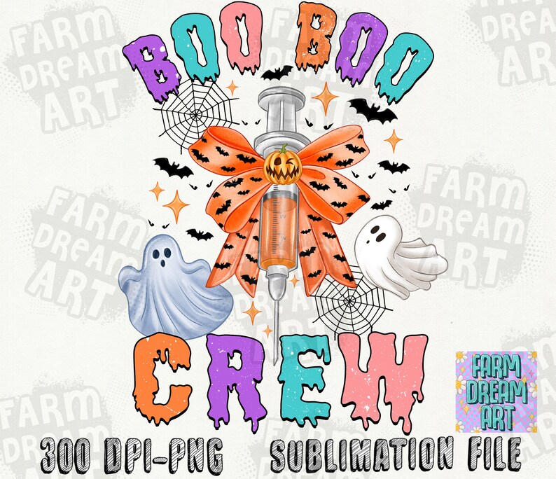 Boo Boo Crew Png, Halloween Nurse Png, Halloween Png,nurse Halloween ...