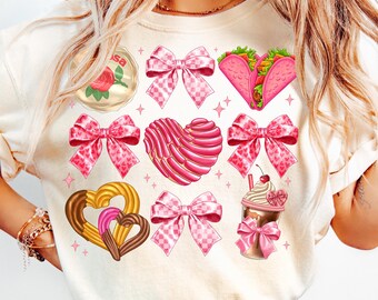 Valentine Concha Pan Dulce Png, Concha Valentine's Day Shirt Png, Candy Valentines Png, Valentine Coquette Bow Png, Mexican Valentine Png