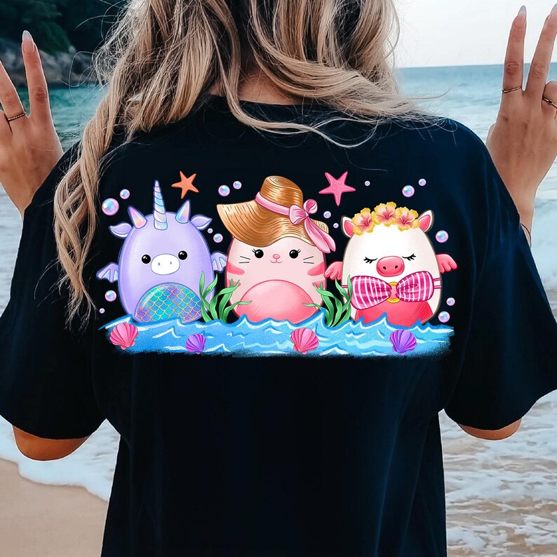 Beach Squishmallow Png, Beach Life Png, Summer Vibes Png,Summer Sublimation Design,Squishmallow Png,Beach Lover Png,Digital Download Bild 8