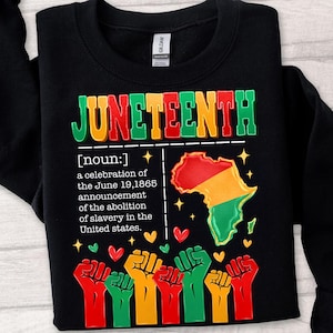 Juneteenth Definition PNG,Juneteenth Educational Shirt Design,Juneteenth Africa Map Png,Pan African Fist PNG Design,Afro Pride Design