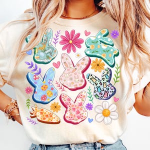 Happy Easter Png, Boho Floral Easter Png, Retro Easter Png, Easter Bunny Boho Png, Easter Boho Floral Bunny Png, Easter Egg Png, Spring Png