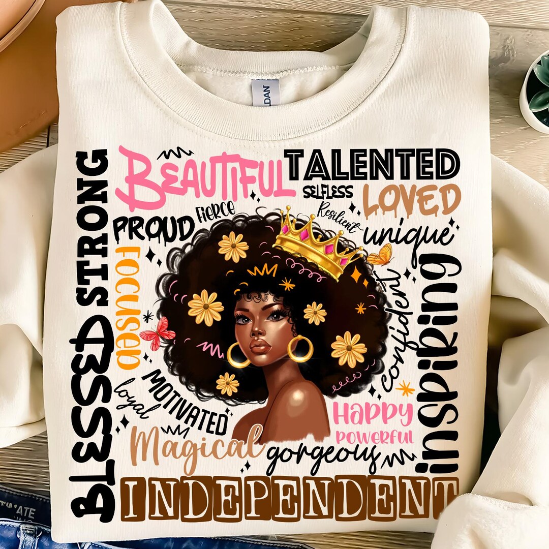 God Says You Are Png Sublimation, Black Women Png, Christian Png, Afro ...