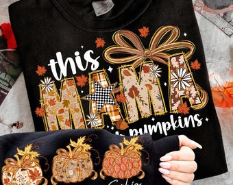 This Mama Loves Her Pumpkins Png,Personalized Pumpkin Mama Design,Fall Mama Sublimation Design,Autumn Thanksgiving Mama,Thanksgiving Mama