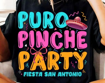 Fiesta San Antonio Png, Viva Fiesta Festive PNG, Puro Party San Antonio Png, Viva Fiesta Png, Cinco de Mayo Png, Fiesta Design,Mexico Design