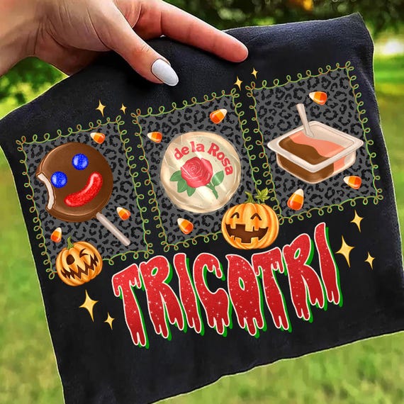 Tricotri Halloween Design,Dia De Los Muertos Candy Png,Mexican Candy Sublimation,Trick Or Treat Mexican Png,De La Rosa Halloween Png