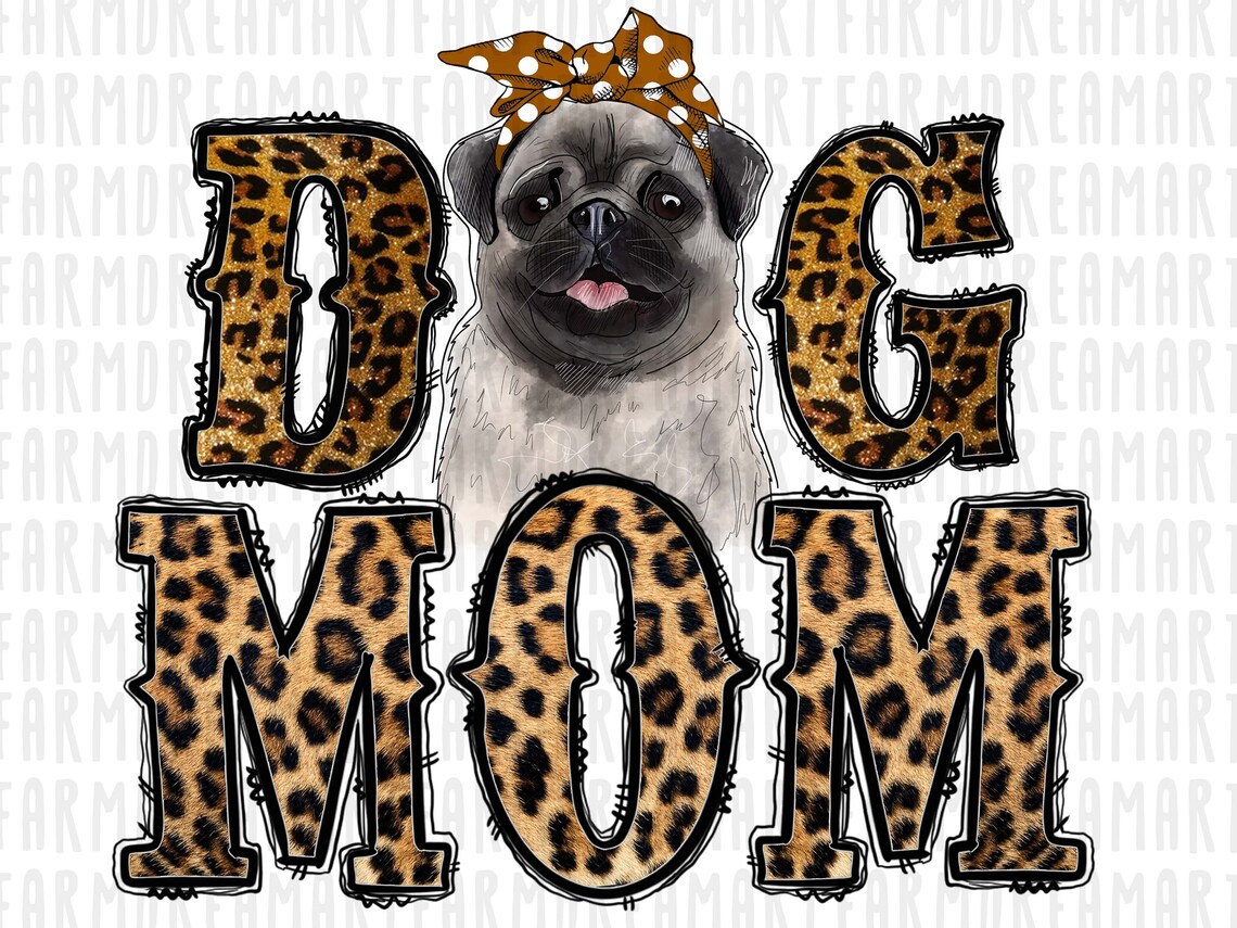 Dog Mom Png Dog Sublimation Designs Mom Png Digital Etsy