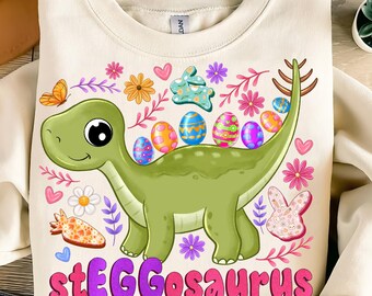 Easter Dinosaur PNG,Stegosaurus Sublimation, Digital Download, Easter PNG,Funny Dino Easter Eggs, Happy Easter Png, Girls Easter,Easter Life