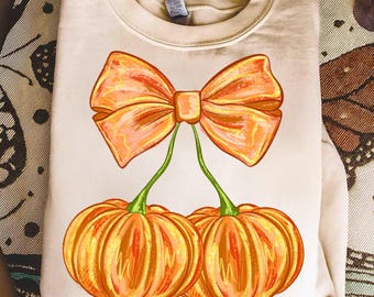 Pumpkin Coquette Png,Fall Sublimation PNG,Cute Pumpkin Design,Glitter Pumpkin PNG,Digital Download Pumpkin,Girly Fall PNG,Rustic Pumpkin Png