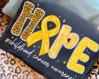 Childhood Cancer Awareness PNG,Childhood Cancer Awareness PNG,Hope Awareness Digital Download,Childhood Cancer Support,Gold Ribbon Hope PNG