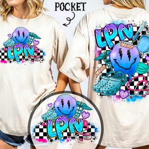LPN Licensed Practical Nurse png sublimation design download, Nurse png, Nurse life png, Nursing png, western LPN png, sublimate download