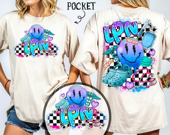 LPN Licensed Practical Nurse png sublimation design download, Nurse png, Nurse life png, Nursing png, western LPN png, sublimate download