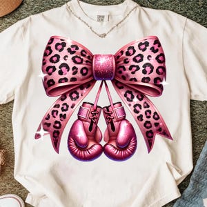 Pink Boxing Gloves Coquette PNG,Fight Like a Girl Sublimation,Support Breast Cancer PNG,Breast Cancer Awareness PNG,Boxing Ribbon Design