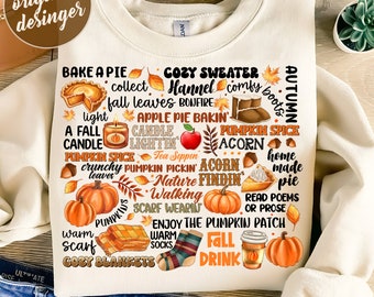 Fall Sweater Weather Png, Fall Vibes PNG, Fall Shirt,Autumn Design Png,Autumn Sublimation Design Fall PNG Fall Autumn Shirt,Fall Sublimation