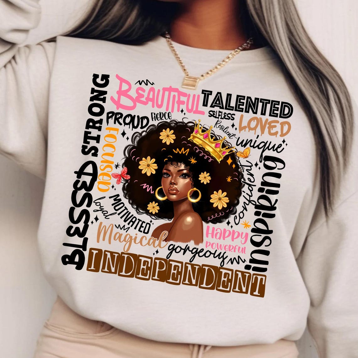 God Says You Are Png Sublimation, Black Women Png, Christian Png, Afro ...