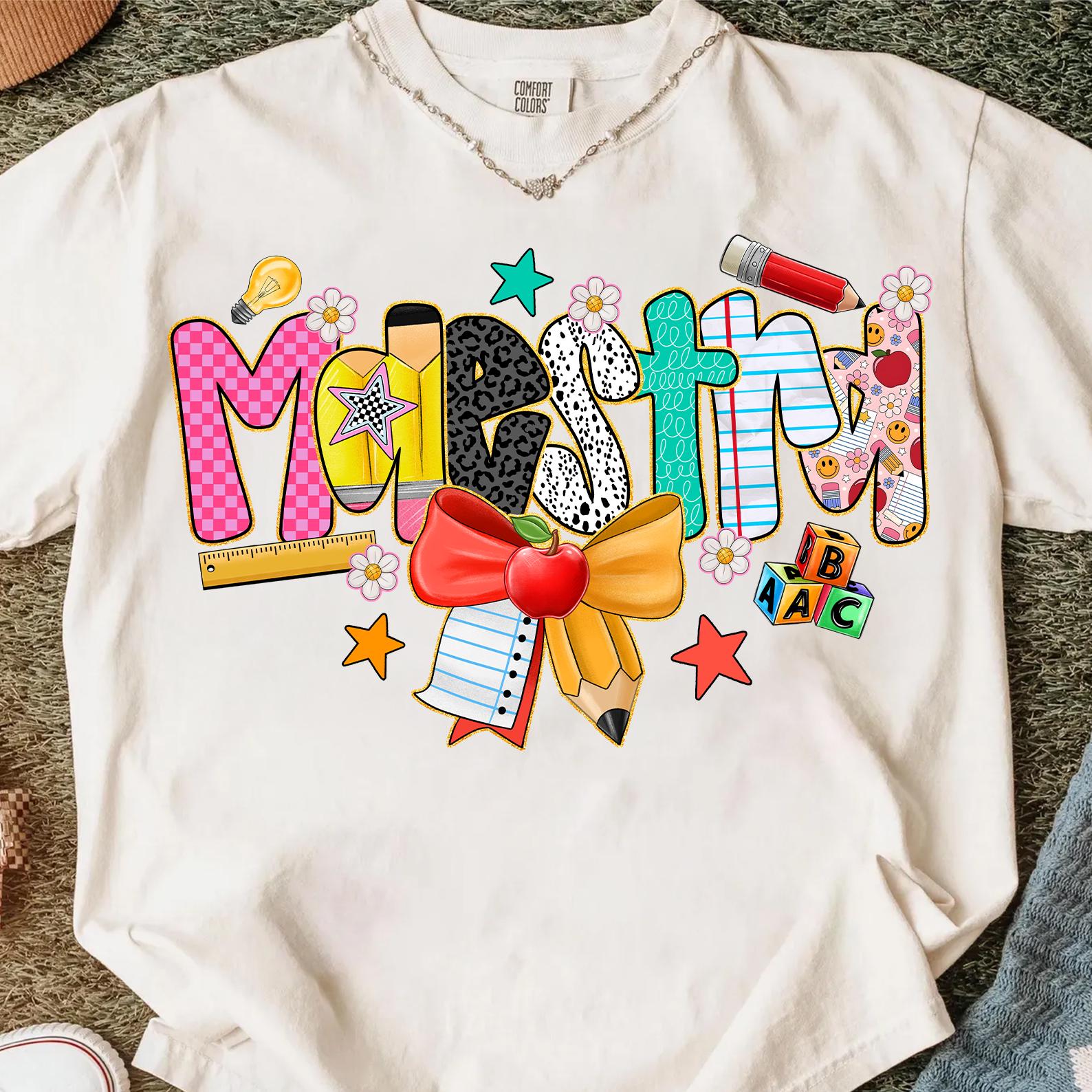 Ropa Playeras Personalizadas Para Maestras Camiseta Para Profesora