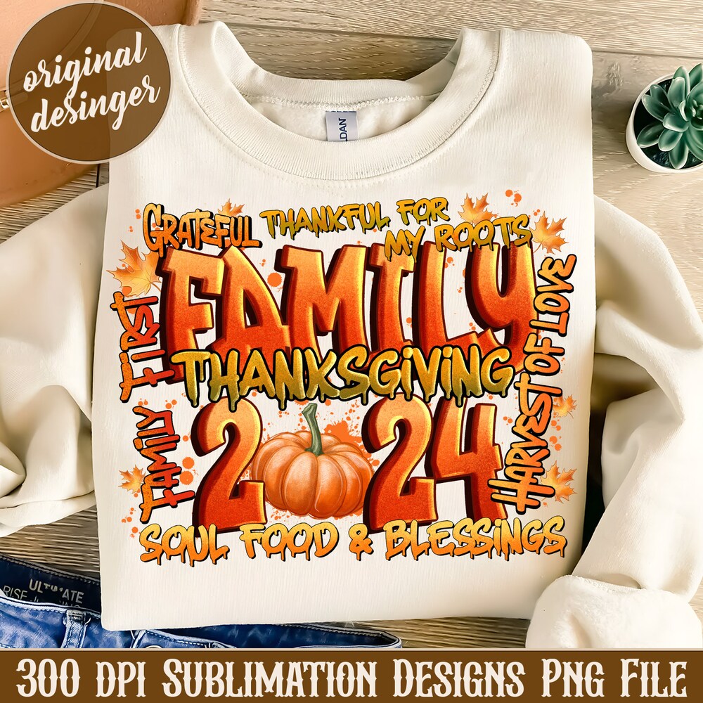 Trending Png Family 2024 Thanksgiving Png, Thanksgiving Crew Png, Family Thanksgiving Png, Thanksgiving Family Reunion Png, Sublimate Designs Download 2024 Thanksgiving Gifts For Day Teeshirtsummer