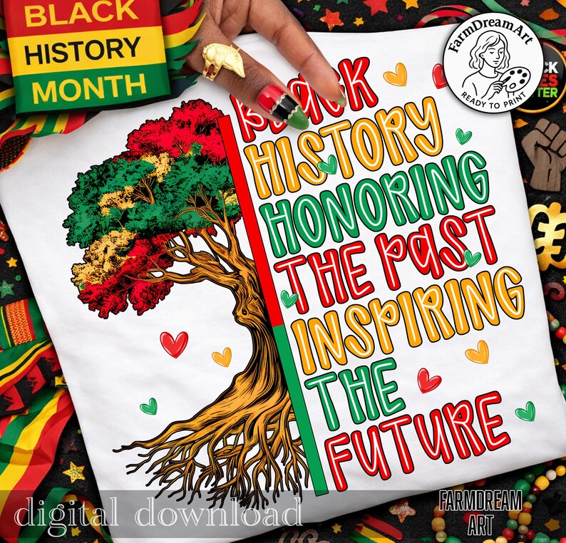 Honoring the Past Inspiring the Future, Black History Month PNG, Black ...