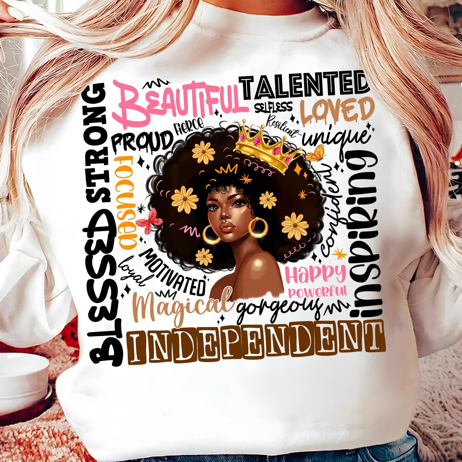 God Says You Are Png Sublimation, Black Women Png, Christian Png, Afro ...