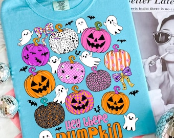 Hey There Pumpkin PNG,Pumpkin Sublimation,Halloween Sublimation,Cute Ghost PNG,Fall Pumpkin PNG,Spooky Season Sublimation,Pumpkin Ghost Png