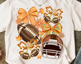 Fall Football Coquette Png,Football Season Sublimation,Football Bow PNG,Game Day PNG Design,Autumn Football PNG,Football Mom Png Download