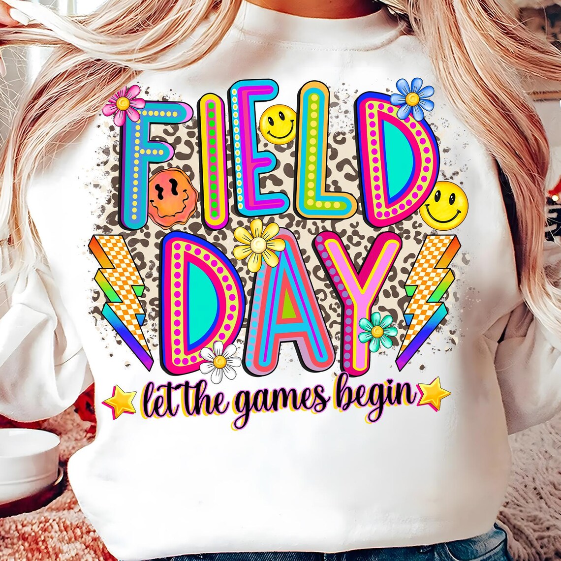 Field Day 2025 Let the Game Begin Png,teacher Field Day 2025 Png,retro ...