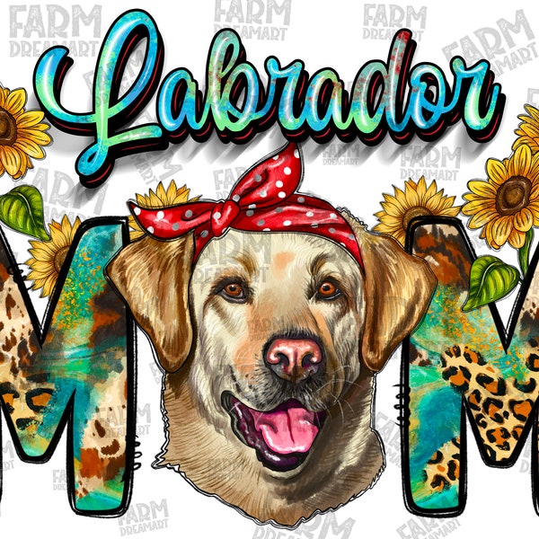 Labrador mom png sublimation design download, Labrador png, western Labrador mom png, dog mama png, sublimate designs download