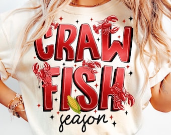 Crawfish Season Png, Crawfish Png, Crawfish Boil PNG, Faux Sequin Crawfish Png, Trending Crawfish png, Digital png file, Sublimation Design