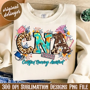 CNA Certified Nursing Assistant png sublimation design download, Nurse png, Nurse life png, Nursing png, sublimate designs download