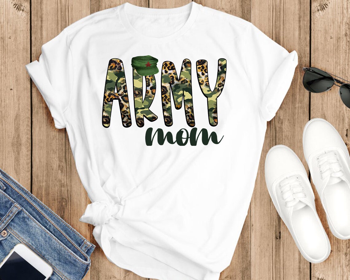 Army Mom Png File Western Png Camouflage Pattern Cowhide - Etsy