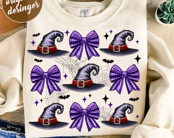 Halloween Coquette PNG witchy halloween with bows cute,Halloween Sublimation Design,Spooky Vibes Png,Halloween Shirt Design, Digital PNG