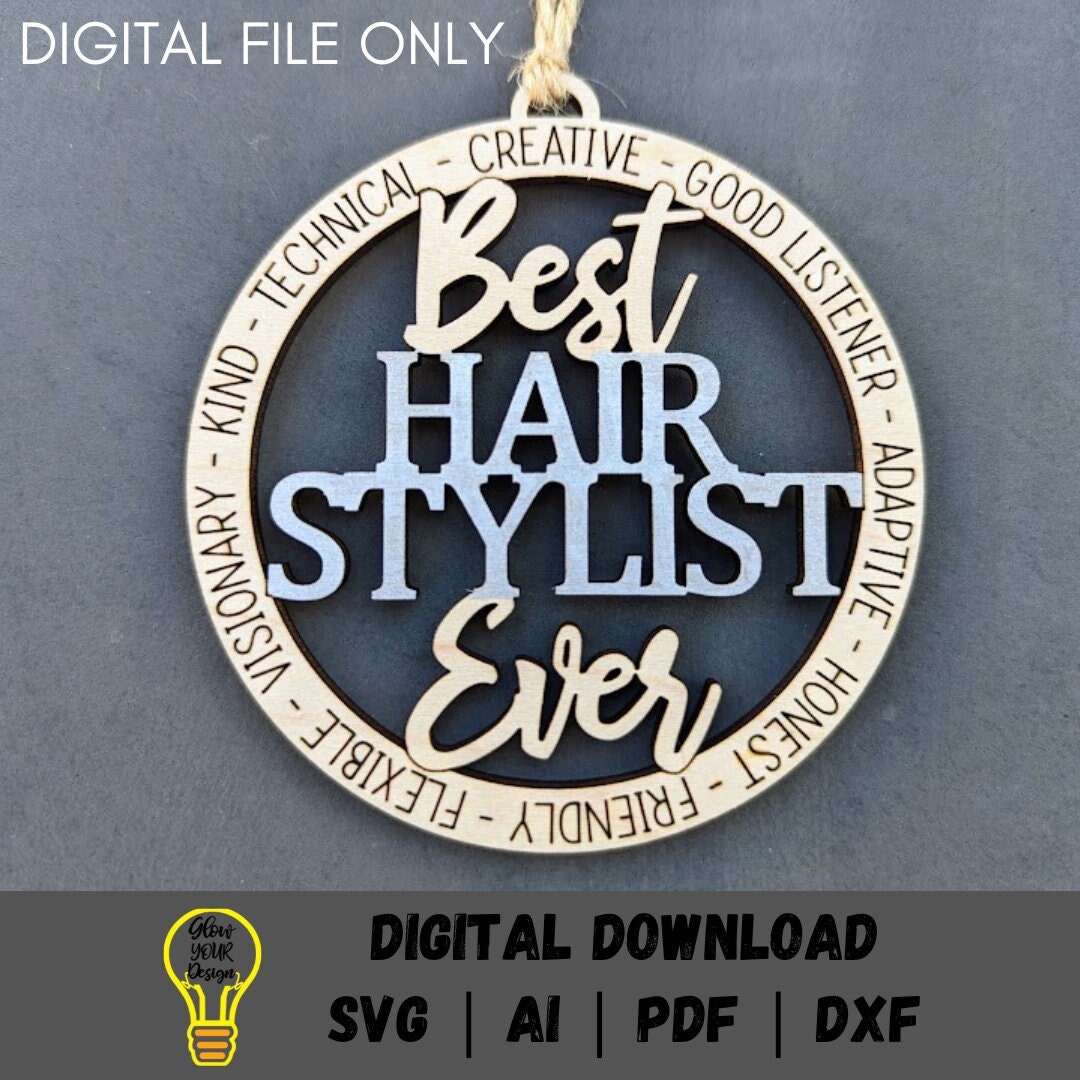 Worlds most Awesome Hair Model - Ornament Worlds most Awesome Hair Model - Ornament