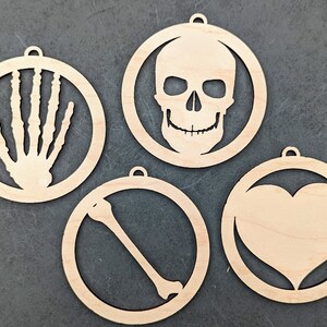 Strålterapeut svg, medicinsk avbildningsprydnad eller bilberlock svg, present till medicinsk personal, klipp och markera laserskuren fil testad på Glowforge bild 4