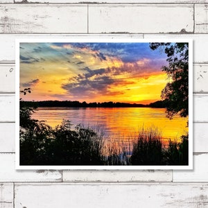 Printable photography, digital download photography, travel prints, wall decor, travel photography, lake sunset print