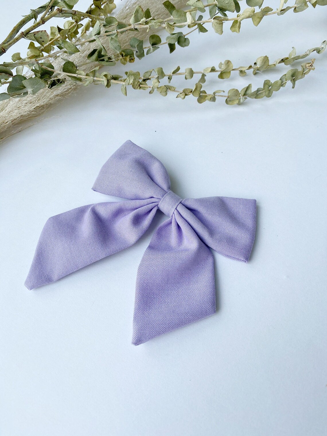 Girl purple hair clip Hair Clips for girls Girls Bows Etsy
