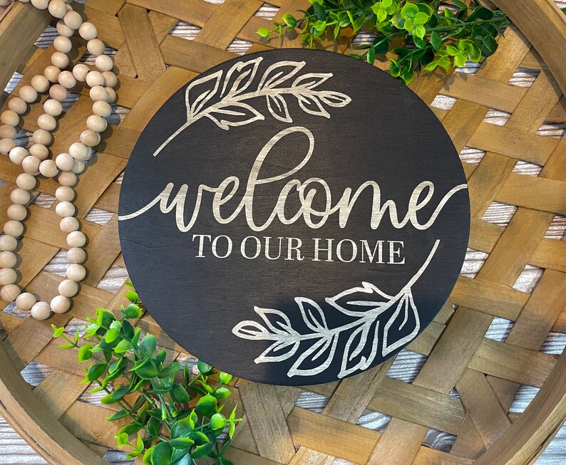 Welcome sign