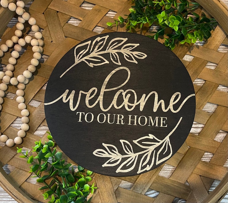 Welcome sign