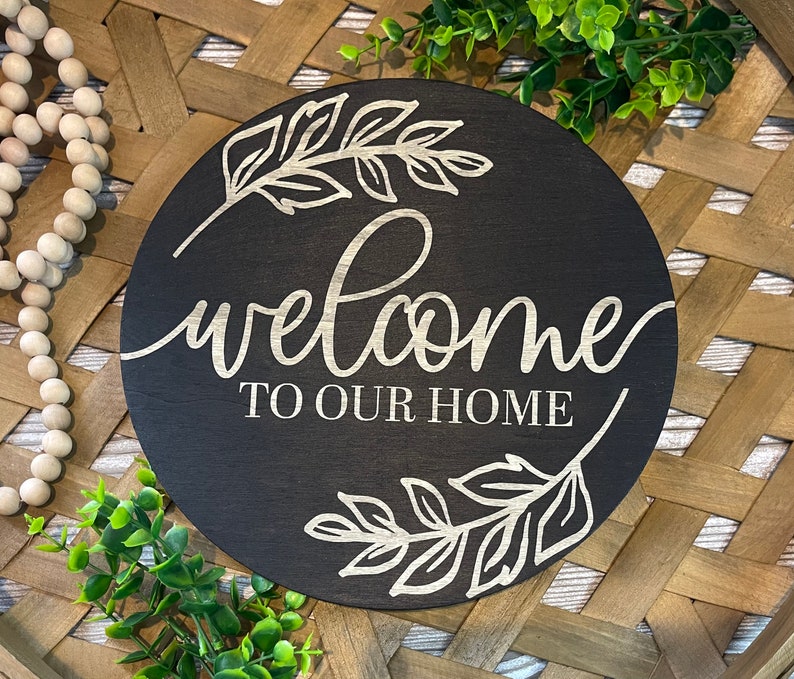 Welcome sign