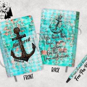 Anchored sublimation Journal digital Design