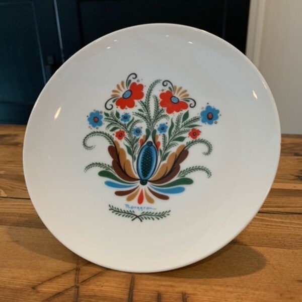 Vintage Berggren Originals Floral (Design 188) 7" Plate