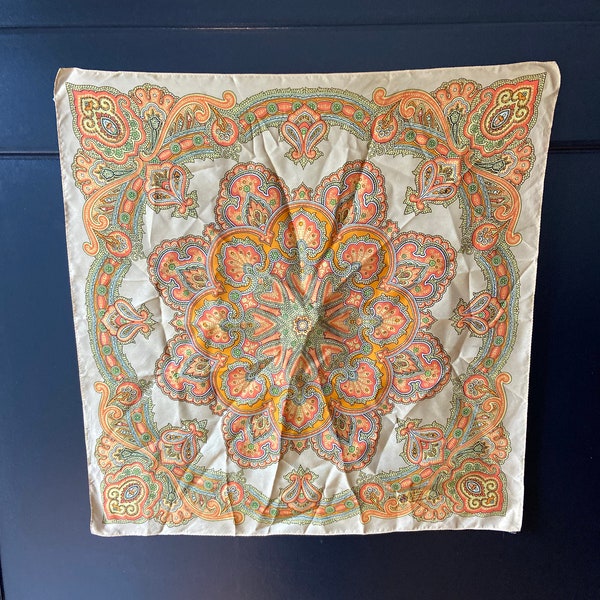 Square Petite Liberty London Silk Scarf