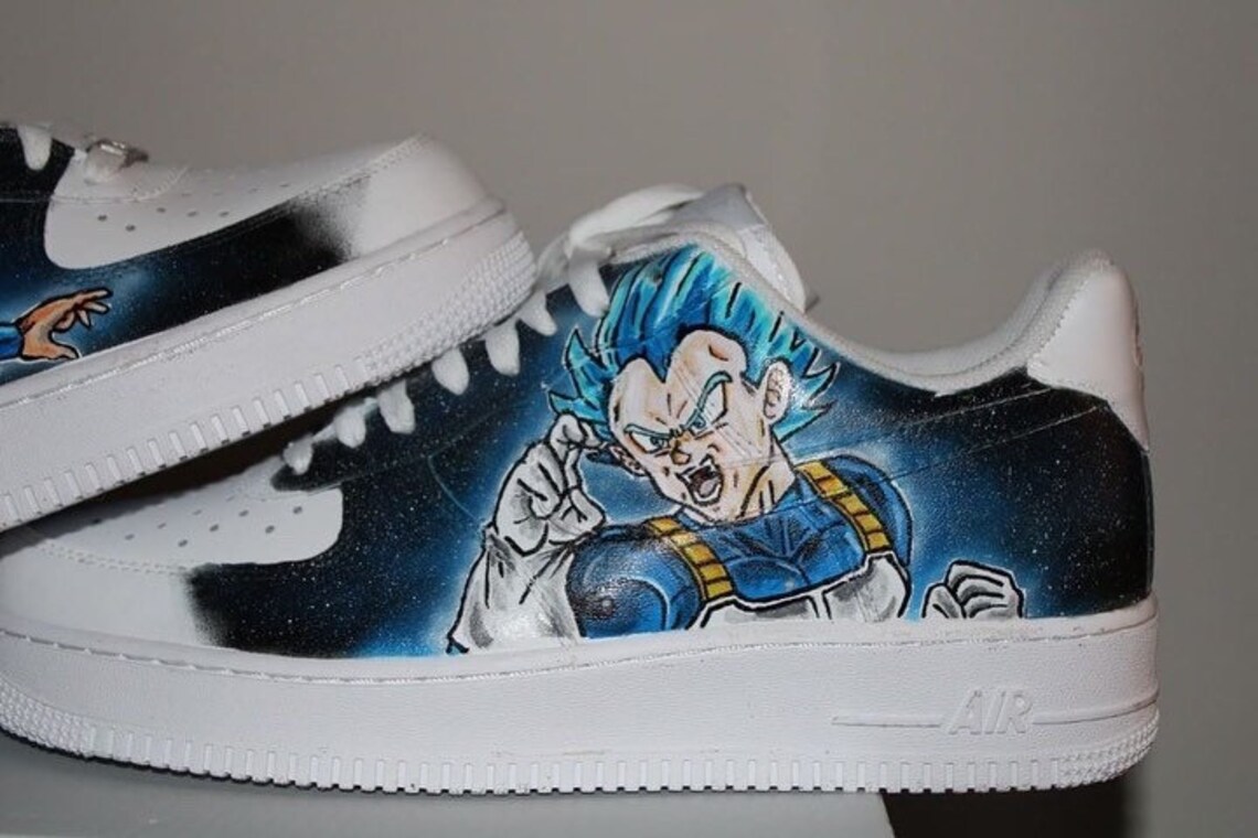 custom air force 1 goku