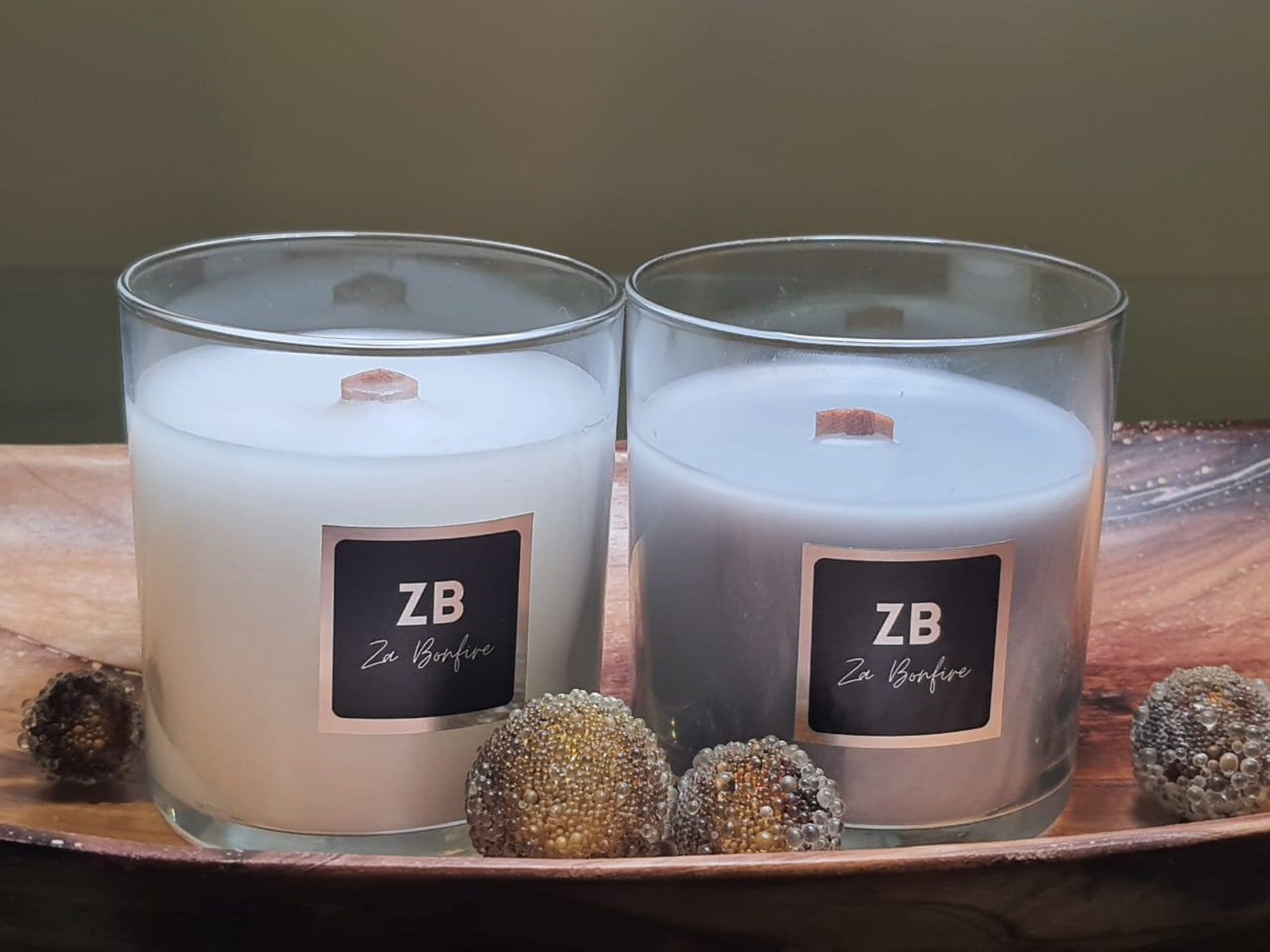 Handmade Crackling Wood Wick Candles Multiple Fragrances Etsy