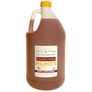 Bulk Honey 1 Gallon - Raw Honey Bulk - 12 Pounds of Honey